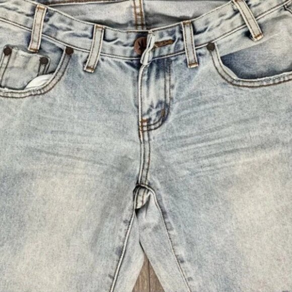 Free People One Teaspoon Freebirds Skinny Jeans Straight distressed light wash - Picture 6 of 16